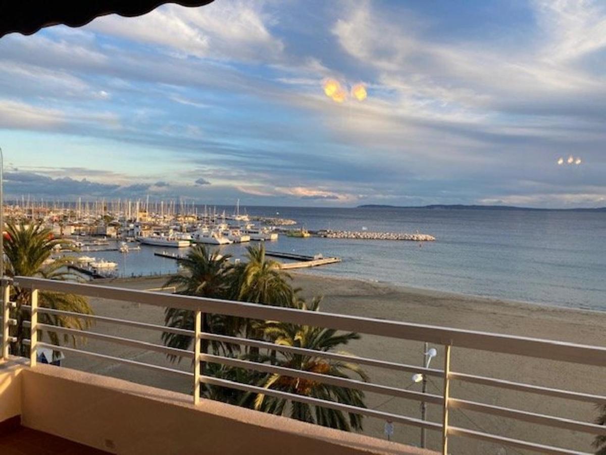 Bel Appartement Au Lavandou Avec Terrasse Et Vue Mer - Fr-1-308-167 Le Lavandou Exterior foto